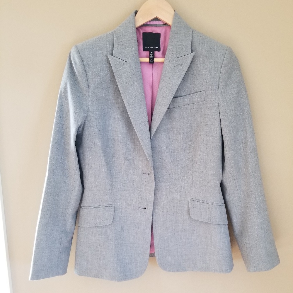 Limited gray blazer 6